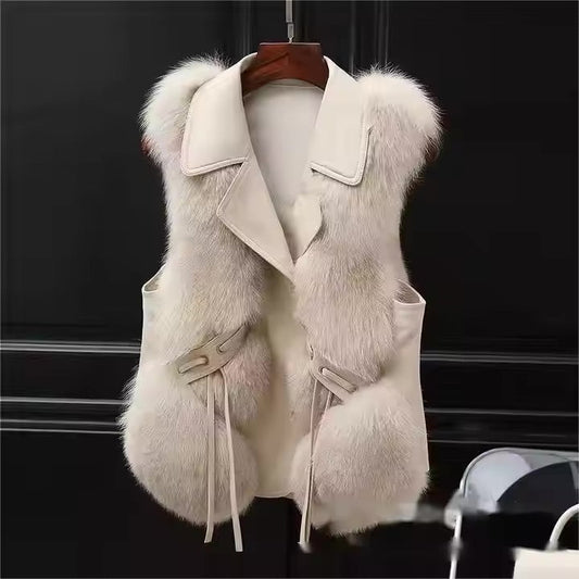 Sophia - Faux Fur Gilet